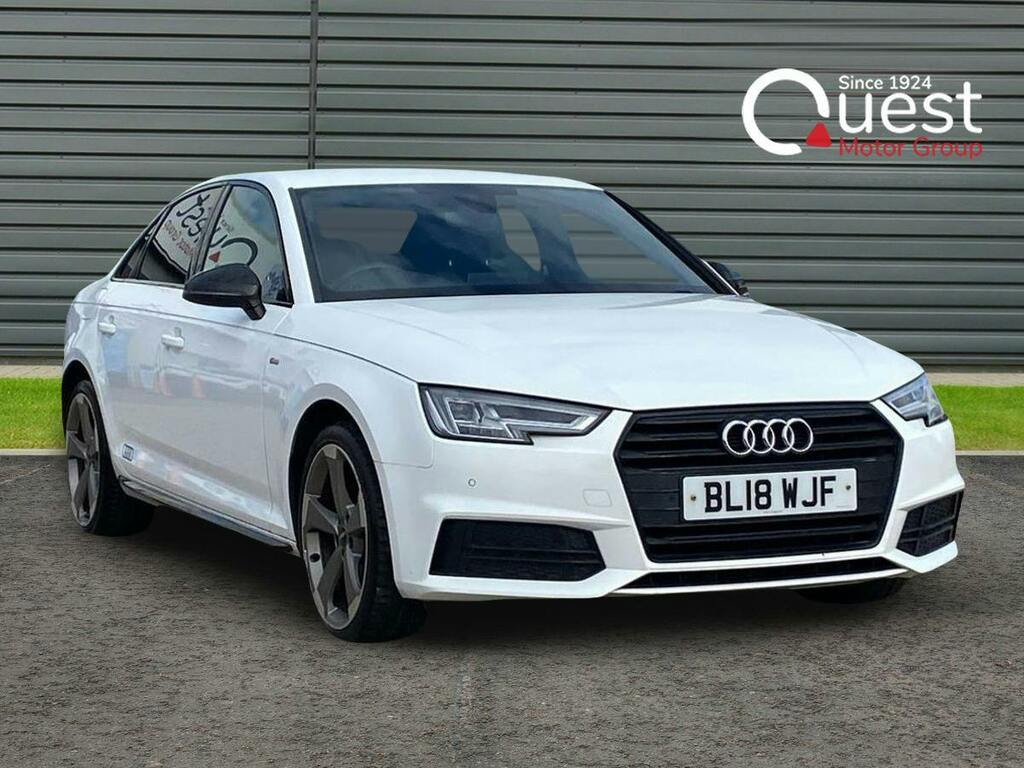 Audi A4 1.4 Tfsi Black Edition Saloon White