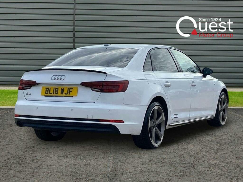 Audi A4 1.4 Tfsi Black Edition Saloon White #3