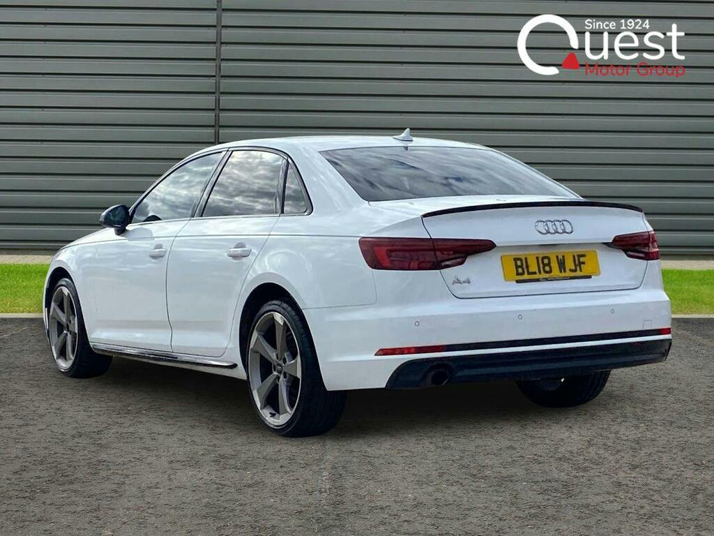 Audi A4 1.4 Tfsi Black Edition Saloon BL18WJF White #5