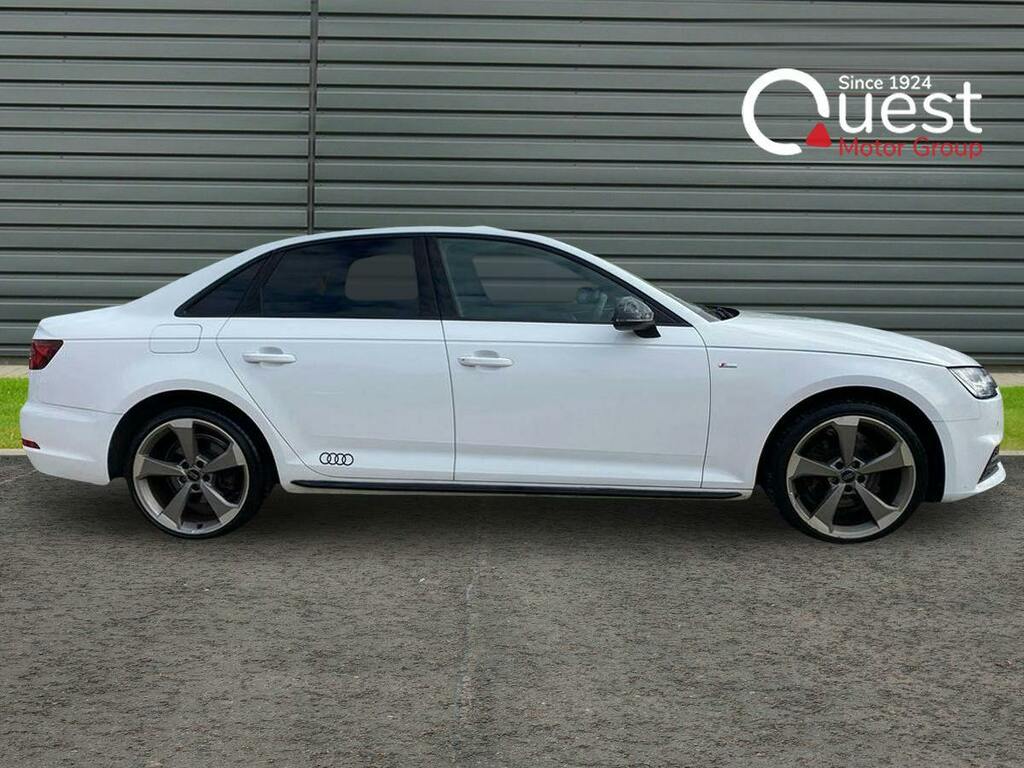 Audi A4 1.4 Tfsi Black Edition Saloon White #2