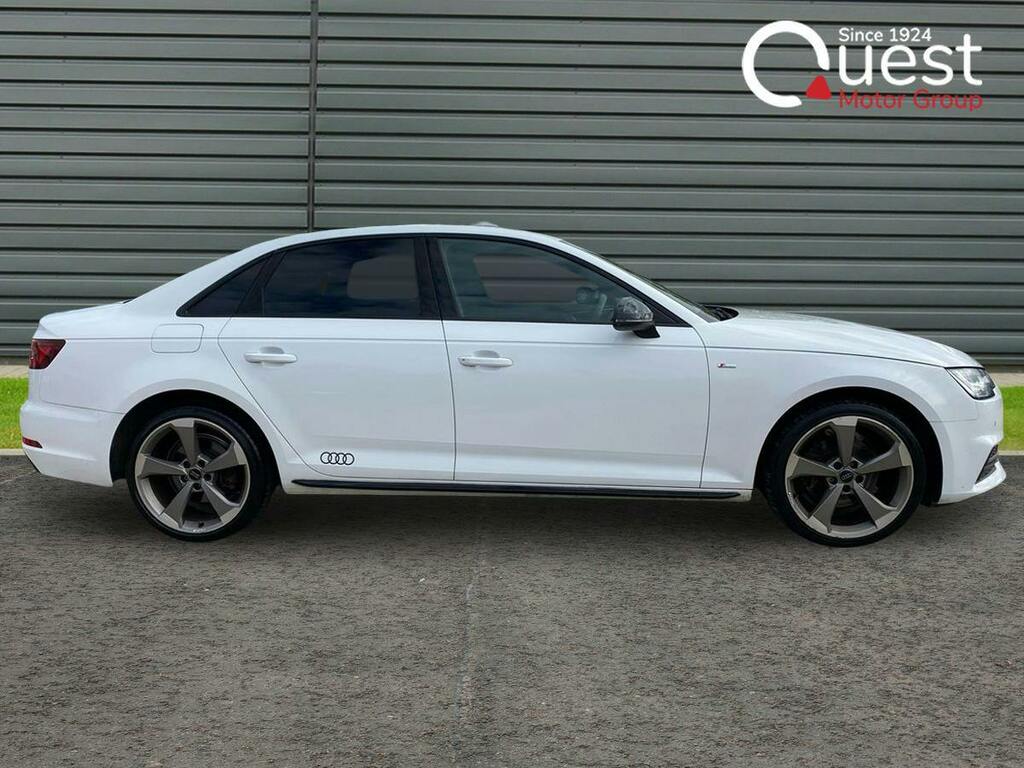 Audi A4 1.4 Tfsi Black Edition Saloon BL18WJF White #2