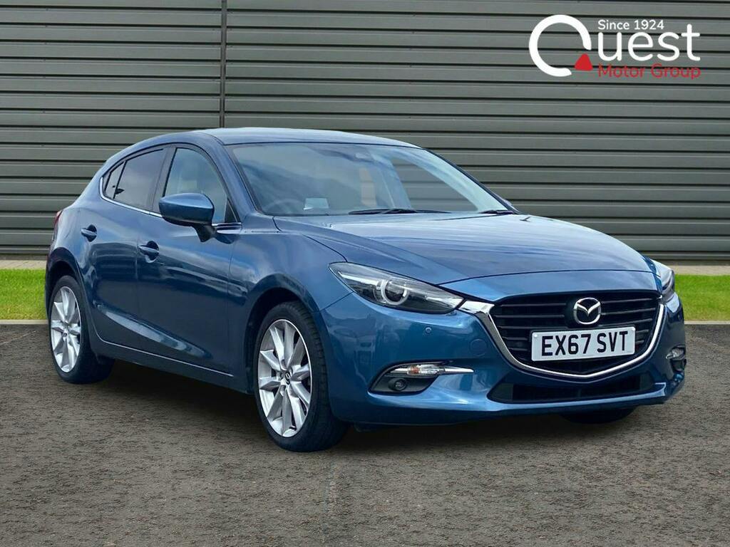 Mazda 3 2.0 Skyactiv G Sport Nav Hatchback Manu Blue