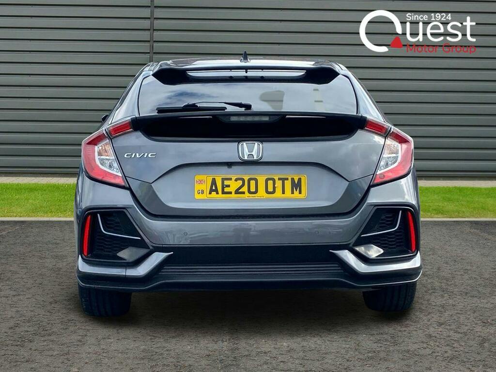 Honda Civic 1.6 I Dtec Sr Hatchback Grey #4