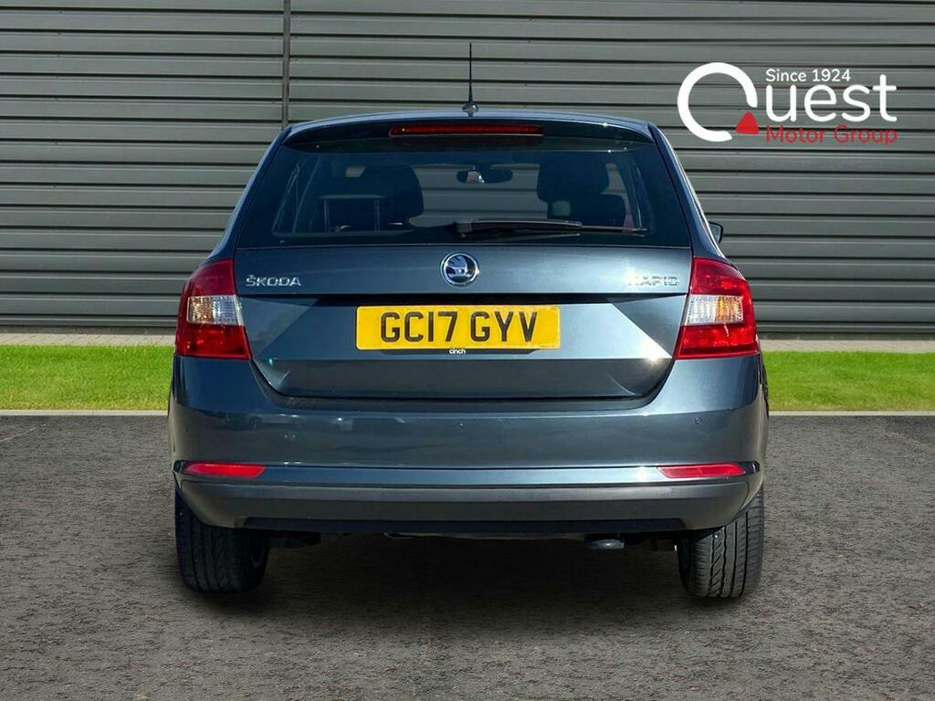 Skoda Rapid Spaceback 1.4 Tdi Se Tech Hatchback GC17GYV Grey #4