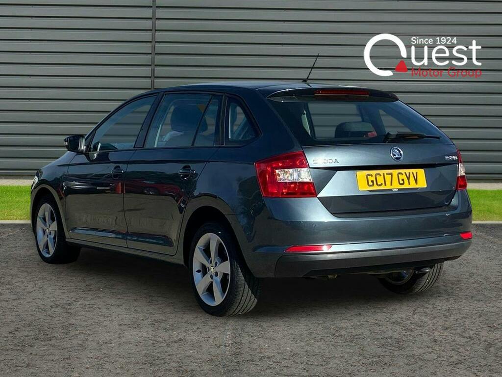 Skoda Rapid Spaceback 1.4 Tdi Se Tech Hatchback GC17GYV Grey #5