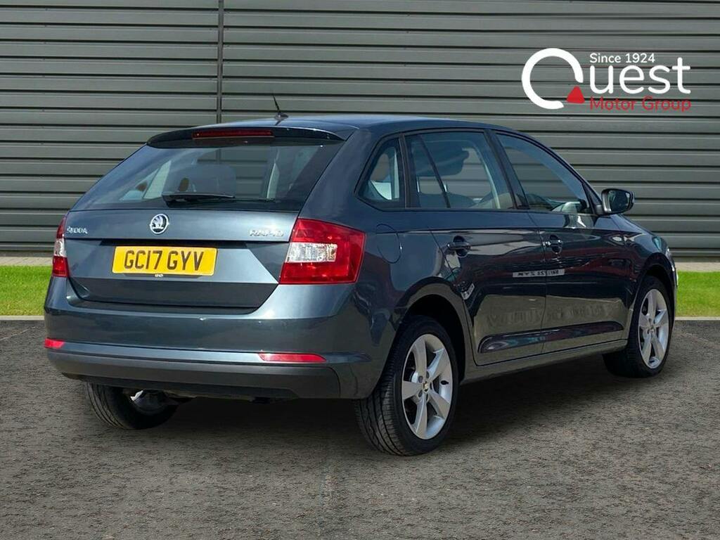Skoda Rapid Spaceback 1.4 Tdi Se Tech Hatchback GC17GYV Grey #3