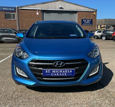Hyundai I30 Estate EO65MYG Blue #4