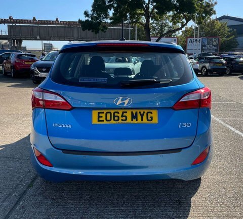 Hyundai I30 Estate EO65MYG Blue #5