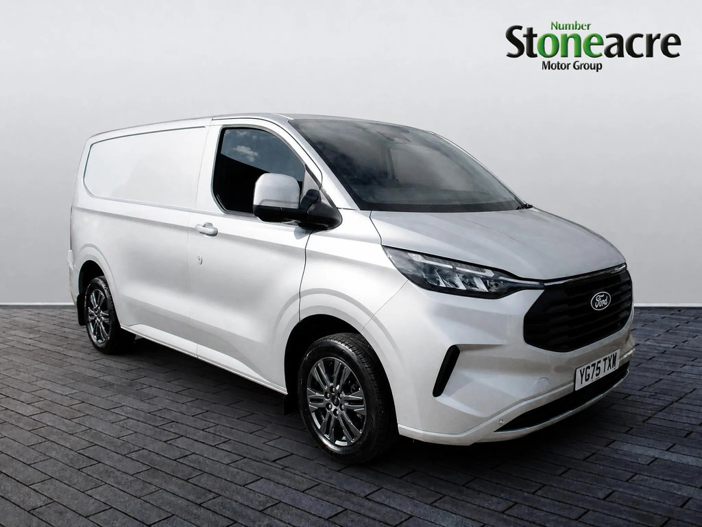 Ford Transit Custom 280 Limited L2 Lwb Fwd 2.0 Ecoblue 136Ps Low Black #1