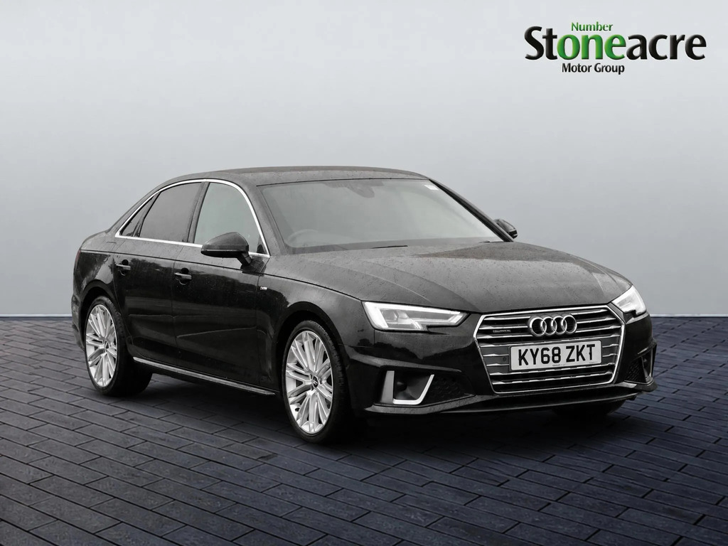 Audi A4 2.0 Tdi 40 S Line S Tronic Quattro Euro 6 Ss Black