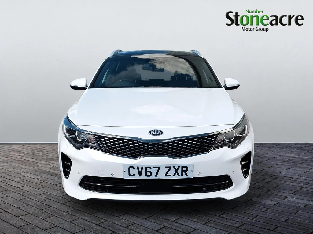 Kia Optima 1.7 Crdi Gt-line S Sportswagon Dct Euro 6 Ss White #2