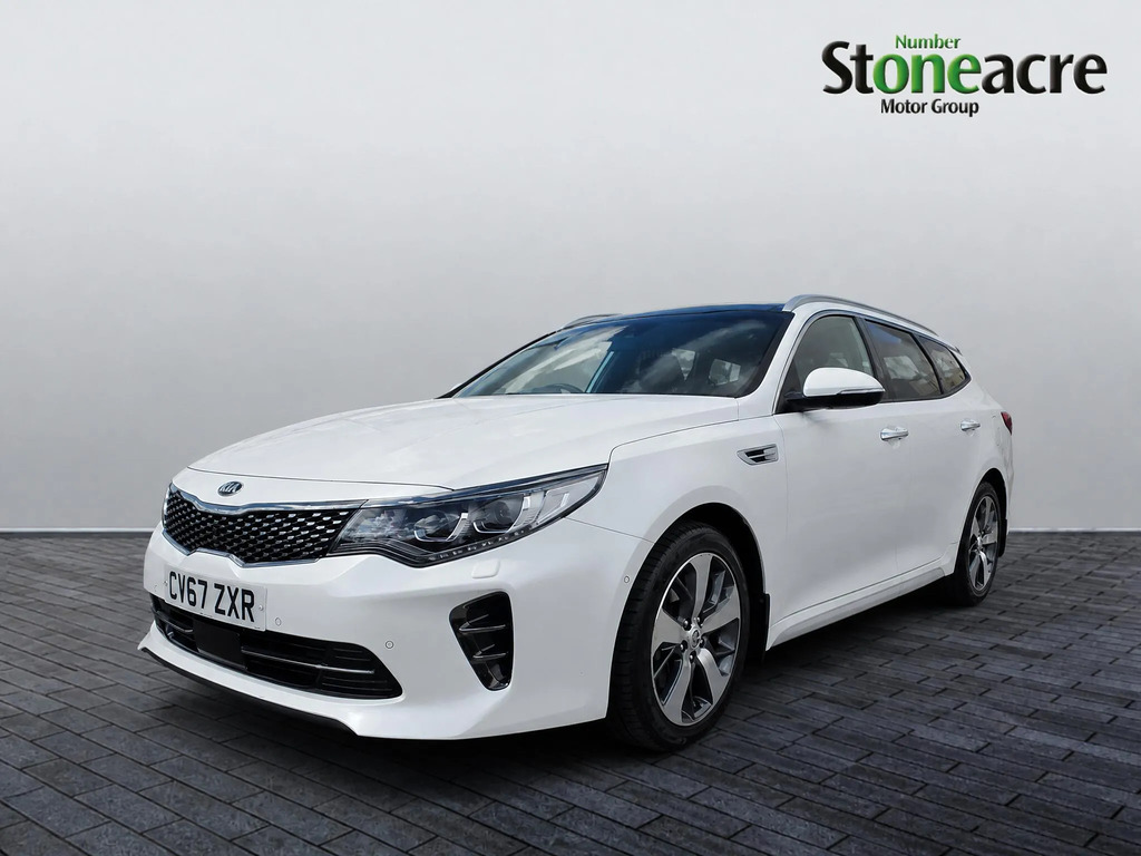 Kia Optima 1.7 Crdi Gt-line S Sportswagon Dct Euro 6 Ss White #3