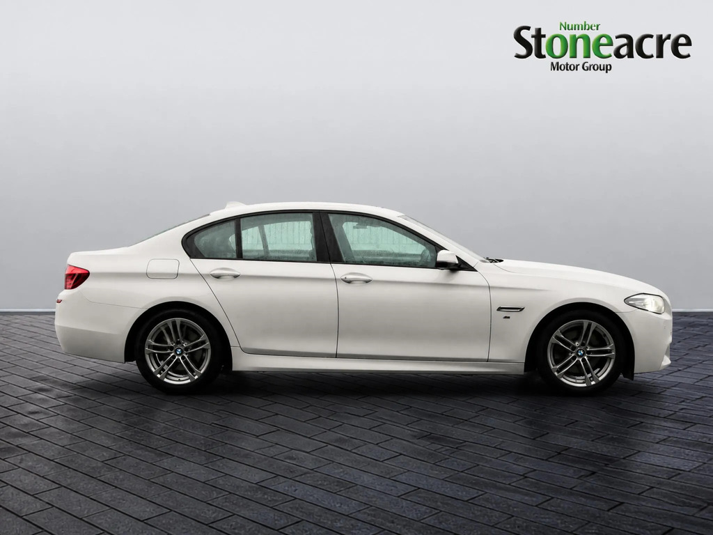 BMW 5 Series 2.0 520D M Sport Euro 6 Ss White #2