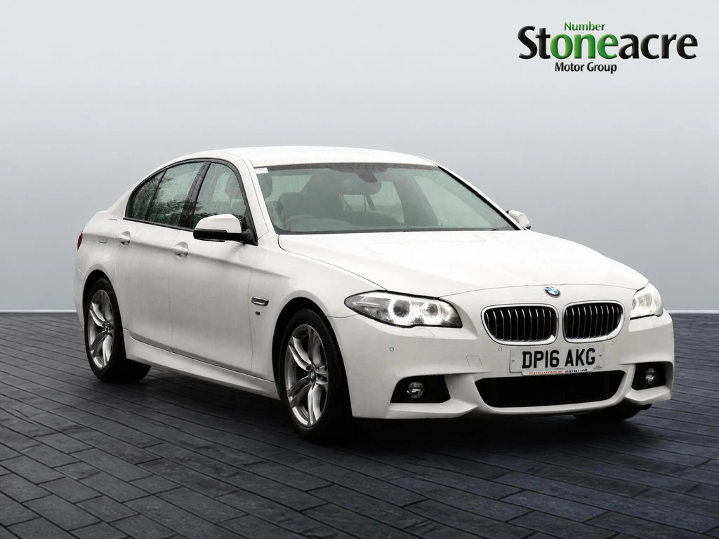 BMW 5 Series 2.0 520D M Sport Euro 6 Ss White