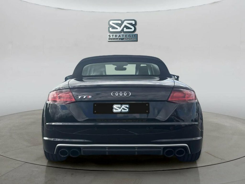 Audi TTS Convertible Black #4