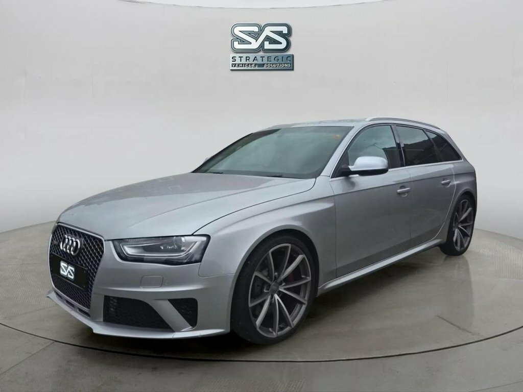 Audi RS4 Avant Estate Silver #3