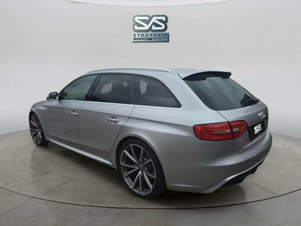Audi RS4 Avant Estate Silver #4