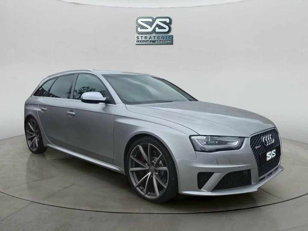 Audi RS4 Avant Estate Silver