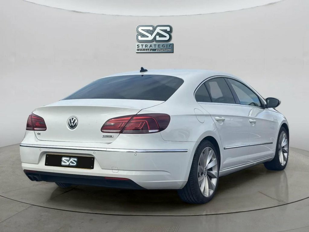 Volkswagen CC 2L Gt White #4