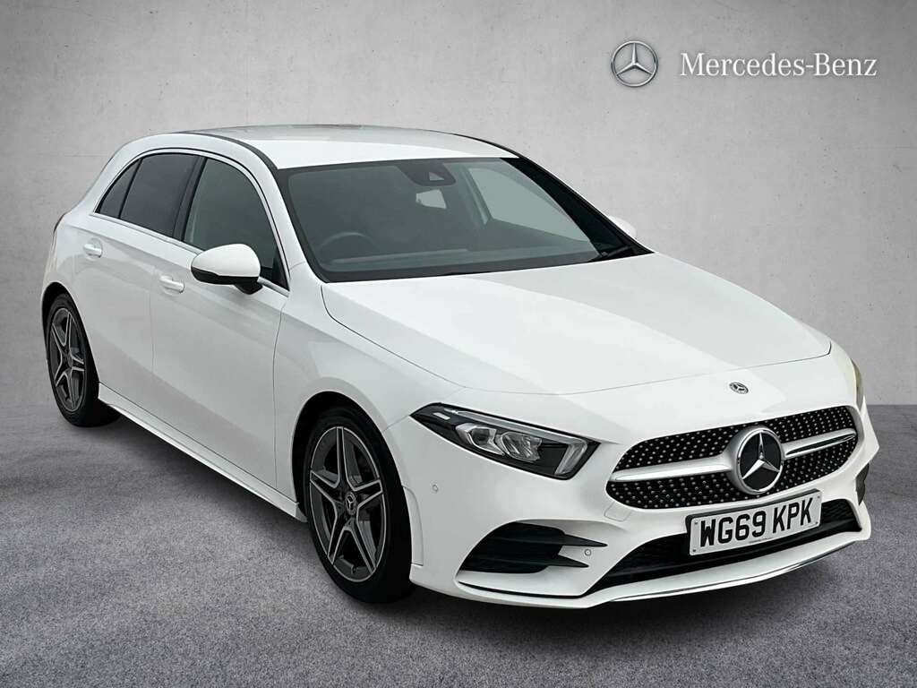 Mercedes-Benz A Class A180d Amg Line Executive 2019 White