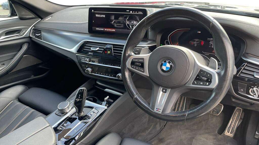 BMW 5 Series 520D Xdrive Mht M Sport Step 2023 PJ23FMU Black #5