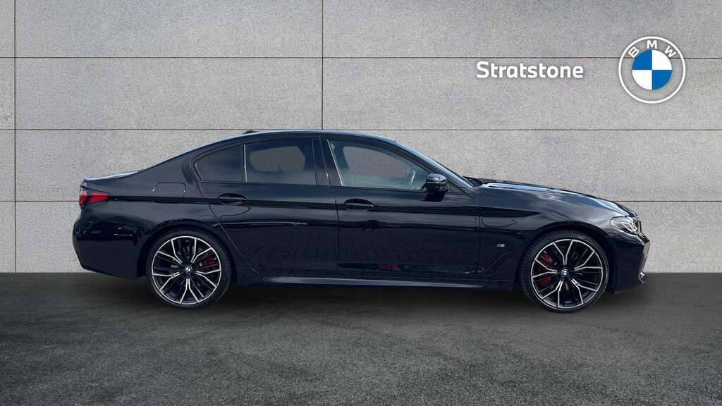 BMW 5 Series 520D Xdrive Mht M Sport Step 2023 PJ23FMU Black #3
