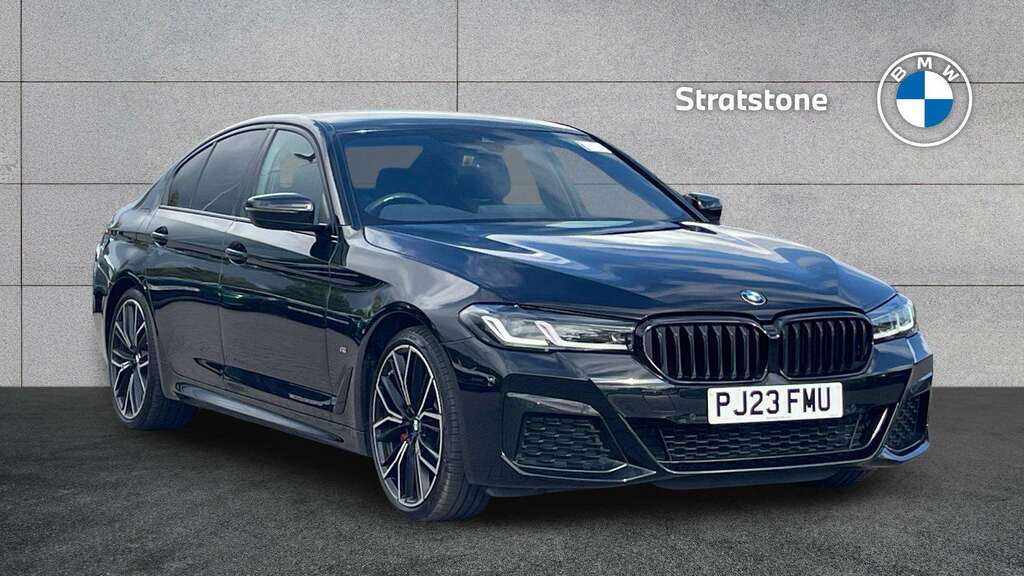 BMW 5 Series 520D Xdrive Mht M Sport Step 2023 PJ23FMU Black