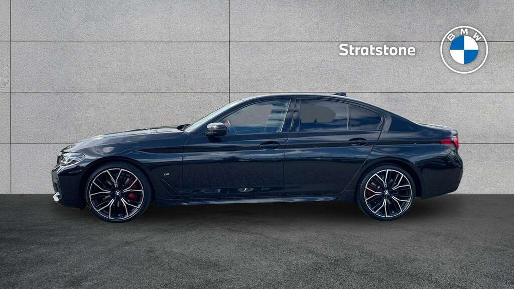 BMW 5 Series 520D Xdrive Mht M Sport Step 2023 PJ23FMU Black #4