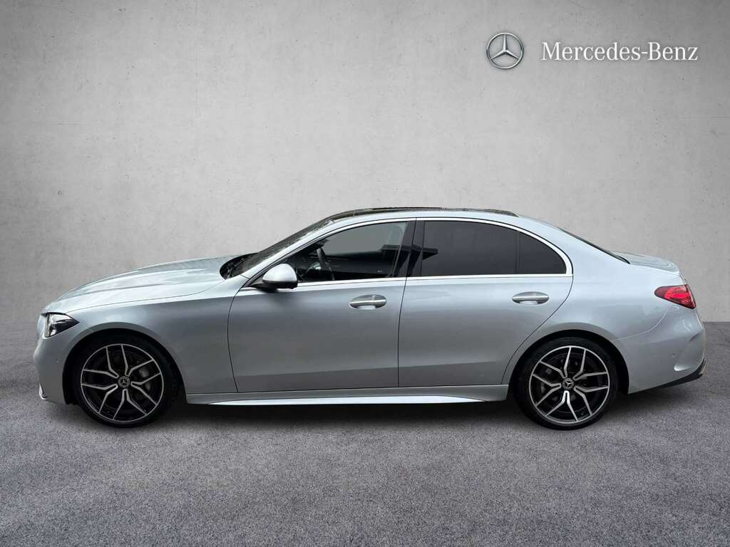 Mercedes-Benz C Class C300d Amg Line Premium Plus 9G-tronic 2024 Silver #5