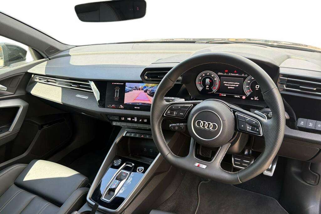 Audi A3 1.5 Tfsi 150 Black Edition S Tronic 2025 ML75ZXX Black #6