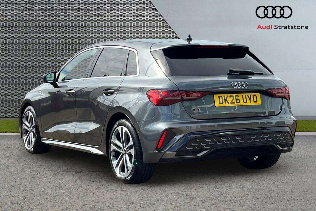Audi A3 1.5 Tfsi 116 S Line S Tronic 2026 DK26UYO Grey #3