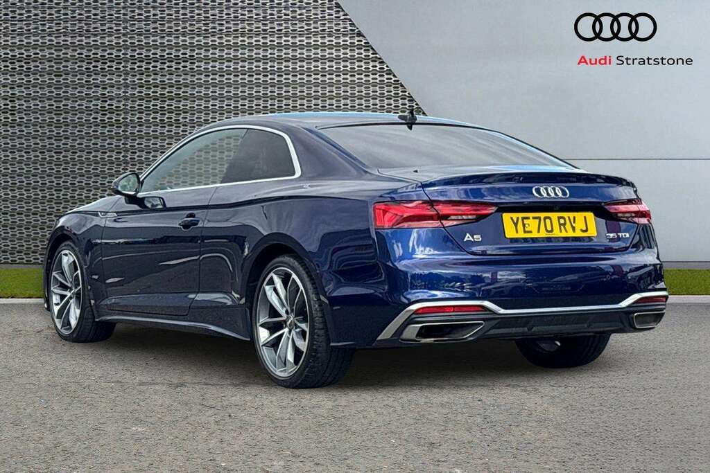 Audi A5 35 Tdi S Line S Tronic 2020 Blue #3