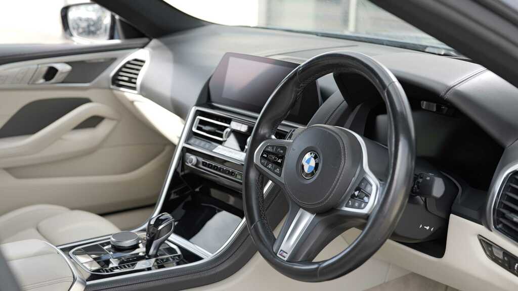 BMW 8 Series 840D Xdrive 2020 Blue #6
