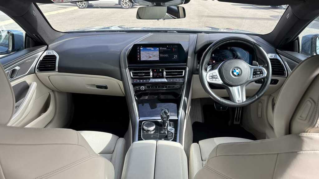 BMW 8 Series 840D Xdrive 2020 Blue #4