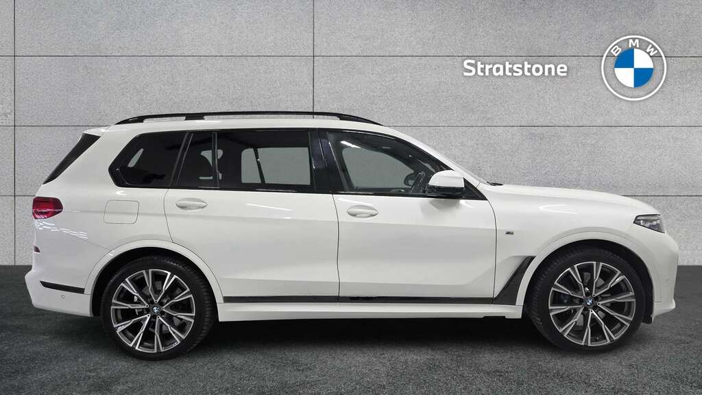 BMW X7 Xdrive M50d Step 2020 White #3