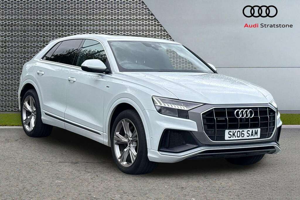 Audi Q8 50 Tdi Quattro S Line Tiptron Comfortsound White
