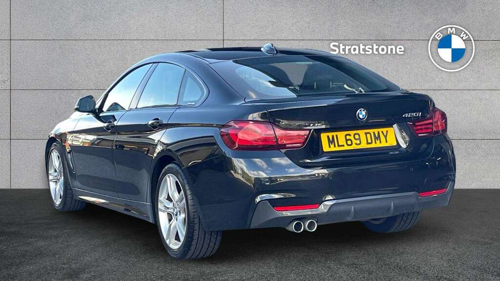 BMW 4 Series 420I M Sport Professional Media 2019 Black #2