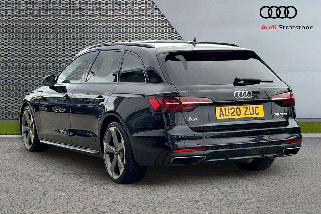 Audi A4 2.0 Tdi 35 Black Edition Saloon S Troni Black #3