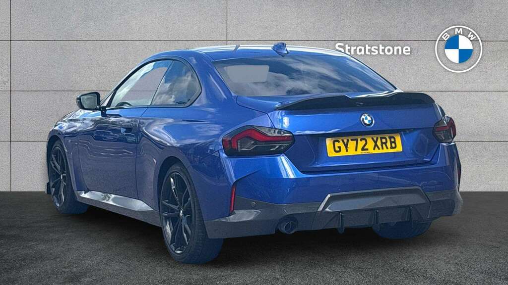 BMW 2 Series 220D Mht M Sport Step 2022 GY72XRB Blue #2