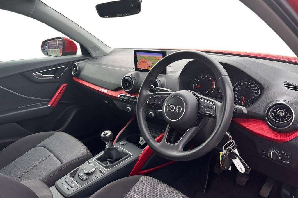 Audi Q2 1.0 Tfsi Sport 2019 Red #6