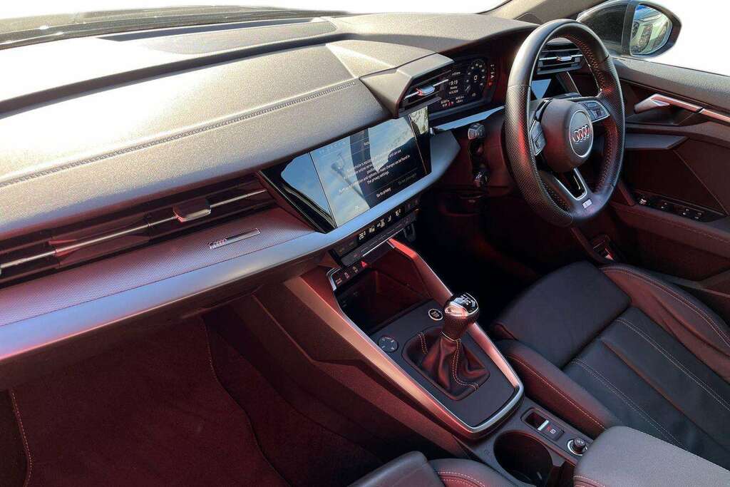 Audi A3 30 Tdi S Line S Tronic 2020 Black #2