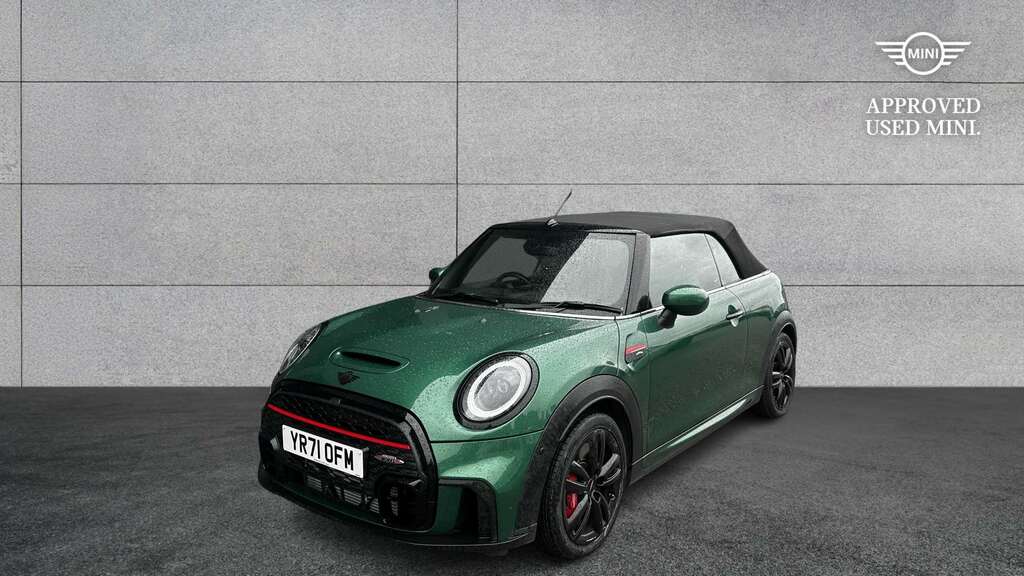 Mini Convertible 2.0 John Cooper Works 2021 Green #3