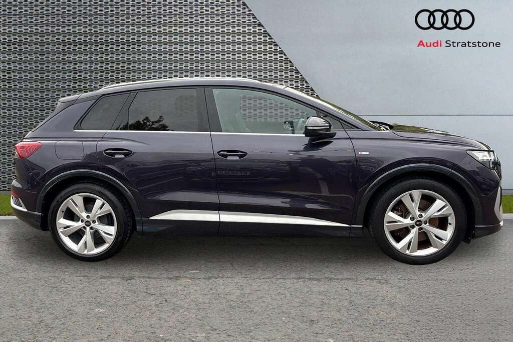Audi Q4 E Tron 150Kw 40 82Kwh S Line 2022 Purple #4