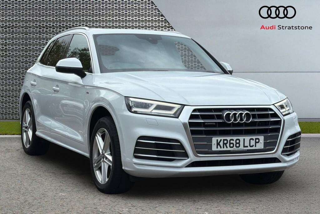 Audi Q5 40 Tdi Quattro S Line S Tronic 2018 White