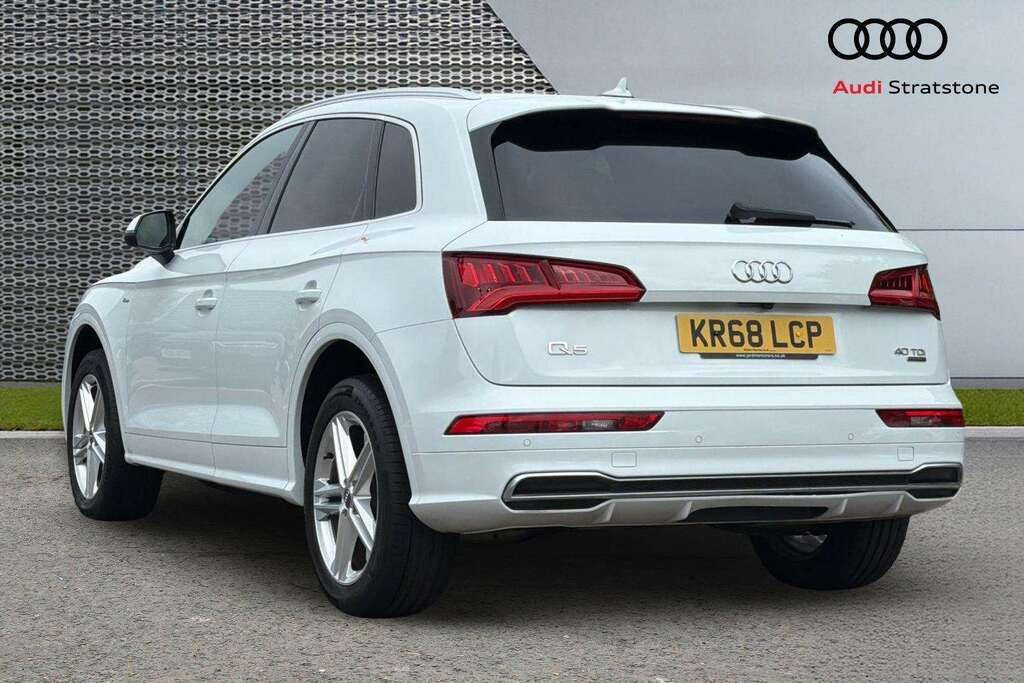 Audi Q5 40 Tdi Quattro S Line S Tronic 2018 White #3
