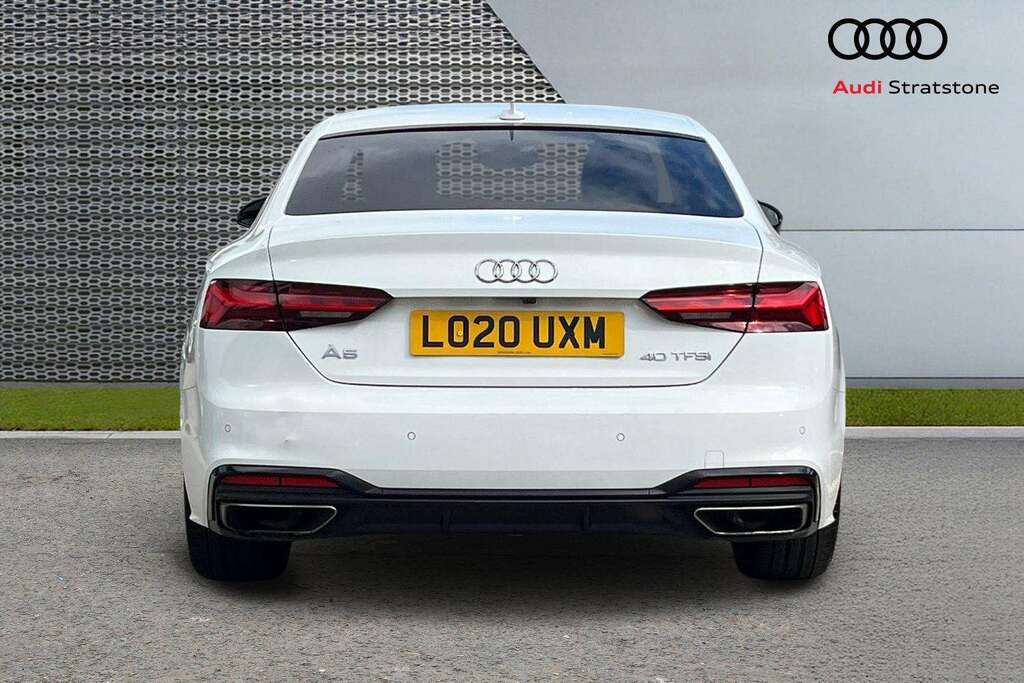 Audi A5 2.0 Tfsi 40 S Line Sportback S Tronic Ss White #7