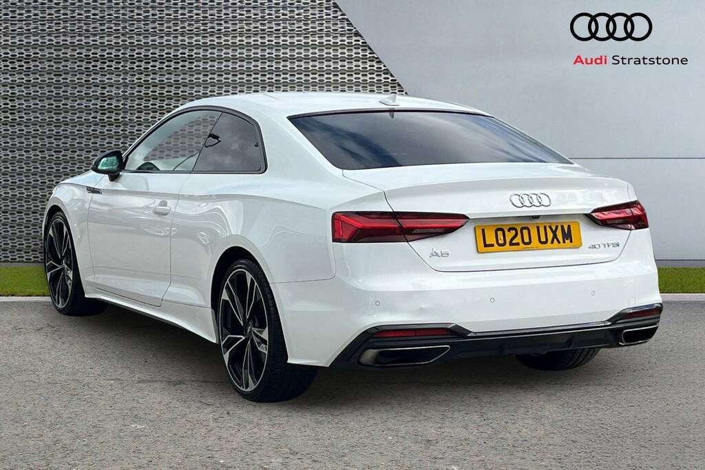 Audi A5 40 Tfsi Edition 1 S Tronic 2020 White #3