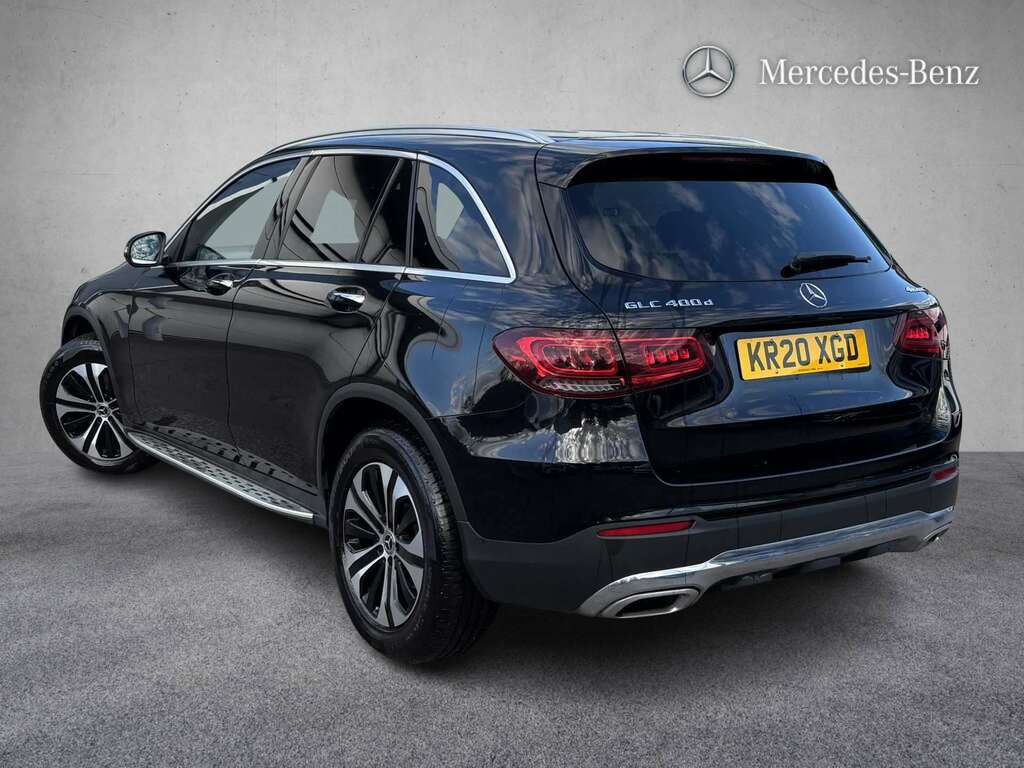 Mercedes-Benz GLC Class 400D 4Matic Amg Line Premium 9G-tronic 2020 Black #2