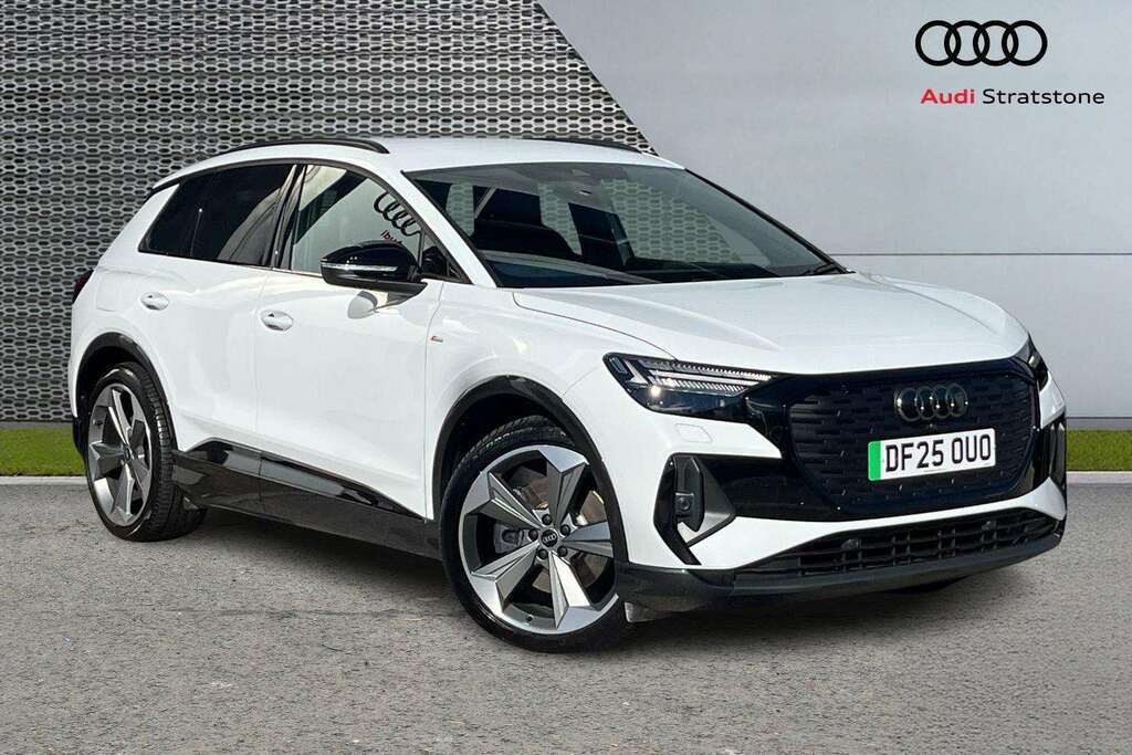 Audi Q4 E Tron 210Kw 45 82Kwh Black Edition 2025 White