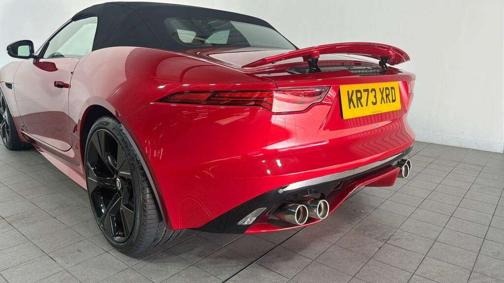 Jaguar F-Type Convertible 5.0 V8 R 2023 Black #18